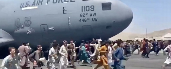 Afghan People Desperate to Evacuate